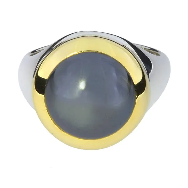 Tiffany & Co 18K & Sterling Hematite Ring | Purple Creek